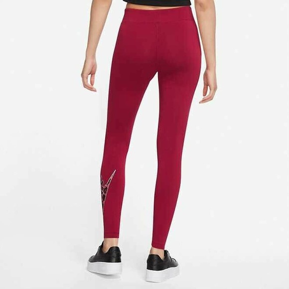 Nike Women's Futura Graphic Print MR Leggings DM2203-690 Size Medium - Picture 2 of 5